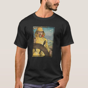 T-shirt Pêcheur à la barre Illustration 1902