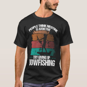 T-shirt Pêcheur à l'arc Aéroglisseur Chasseur à l'arc Pêch