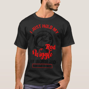 T-shirt Pêcheur Anniversaire Droit Sorti De La Pêche