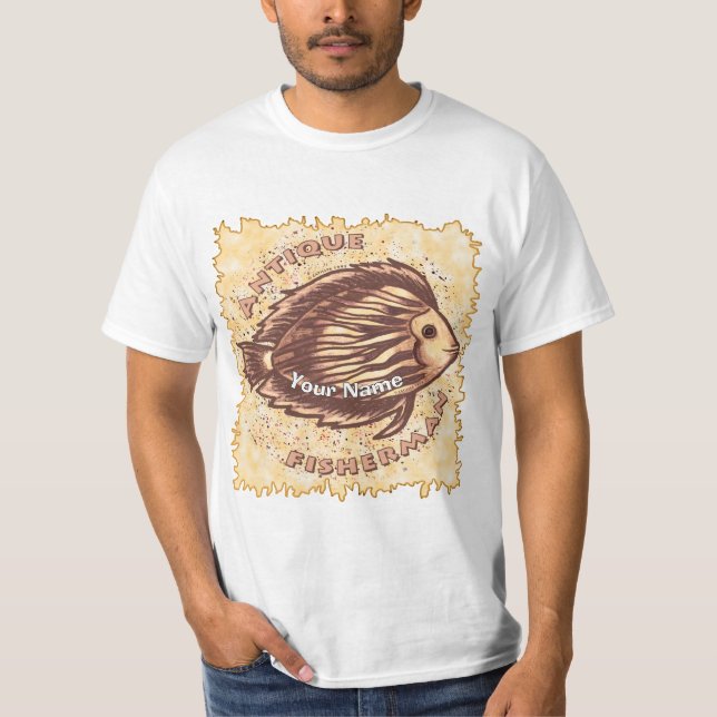 T-shirt Pêcheur Antique (Devant)
