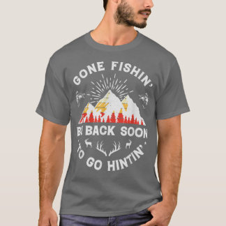 T-shirt Pêcheur Chasse au cerf Pêcheur Chasse au poisson P