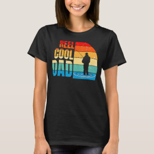 T-shirt Pêcheur Daddy Mens Reel Cool Papa Fête des pères 1
