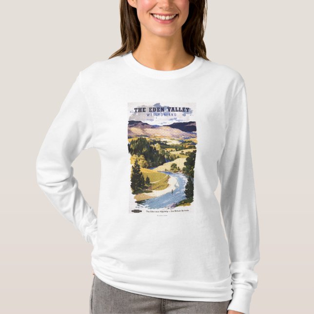 T-shirt Pêcheur dans la vallée d'Éden (Devant)