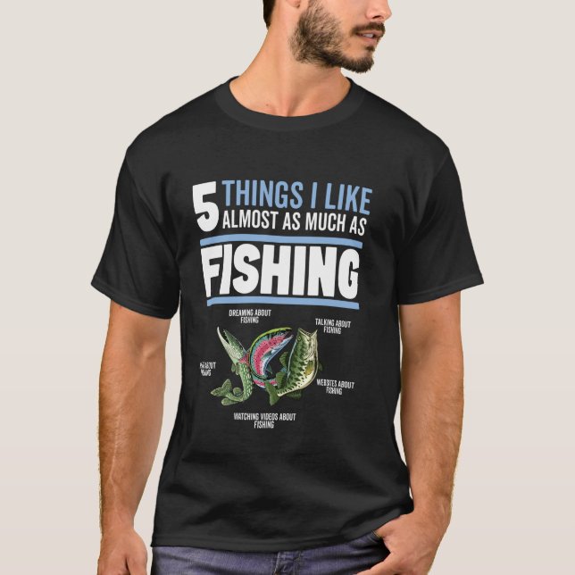 T-shirt Pêcheur de bass drôle mème de pêche (Devant)