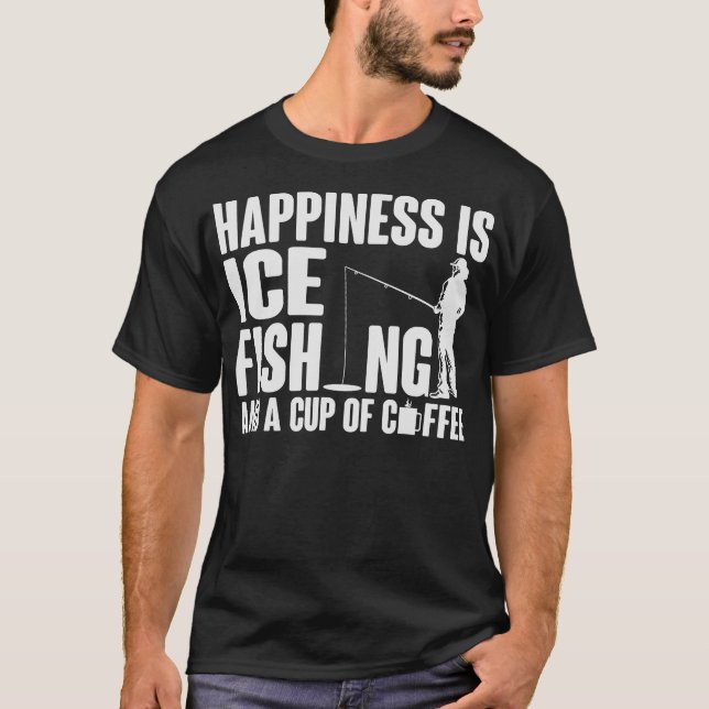 T-shirt Pêcheur de glace S2 Ice Fishing (20) (Devant)