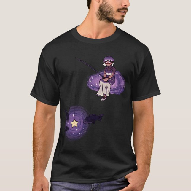 T-shirt Pêcheur de pêche (Devant)