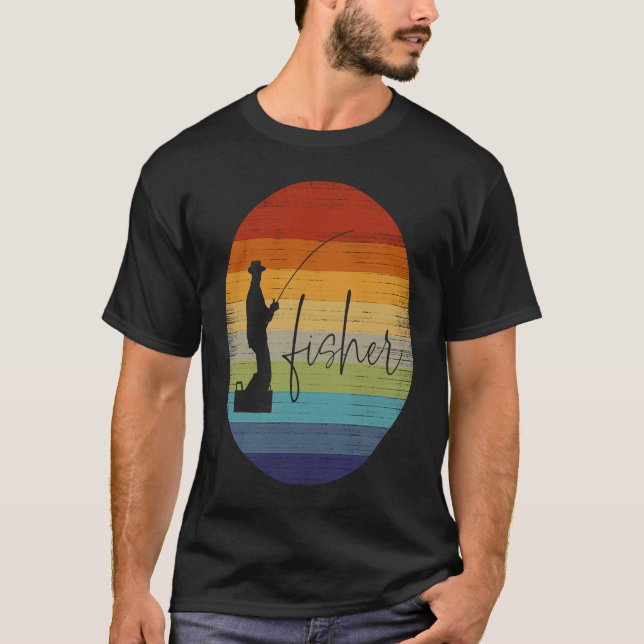 T-shirt Pêcheur de poissons (Devant)