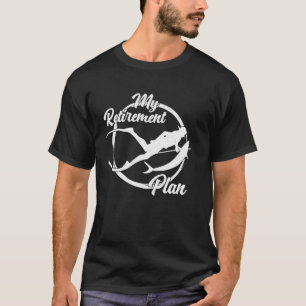 T-shirt Pêcheur de poissons pêcheur à la lance fusil de pl