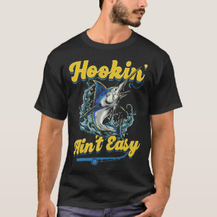 T-shirt Pêcheur d'espadon accrocheur pas facile Pêcheur dr