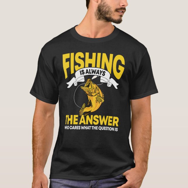 T-shirt Pêcheur disant (Devant)