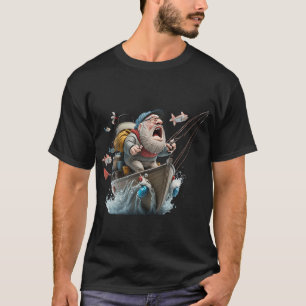 T-shirt Pêcheur drôle