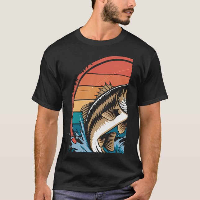 T-shirt Pêcheur drôle de la pêche (Devant)