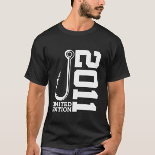T-SHIRT PÊCHEUR ÉDITION LIMITÉE PÊCHE ANNIVERSAIRE 14 ANS