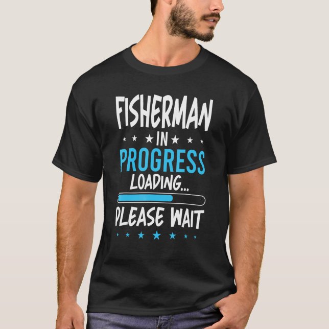 T-shirt Pêcheur en herbe (Devant)