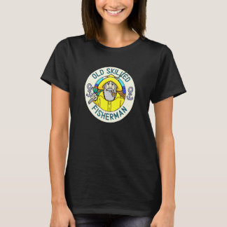 T-shirt Pêcheur Homme Ancien Pêcheur Expérimenté Pêche