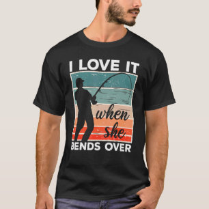 T-shirt Pêcheur j'adore quand elle se penche Pêche 6