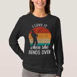 T-shirt Pêcheur Je L'Aime Quand Elle Tire Sur La Pêche 2