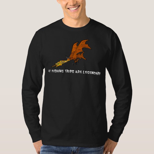 T-shirt Pêcheur légendaire (Devant)
