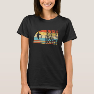 T-shirt Pêcheur Oncle Dieu le Père Et Légende de Pêche, Pê