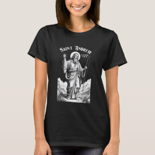 T-shirt Pêcheur Pêche Patron Saint André Poisson Drôle C