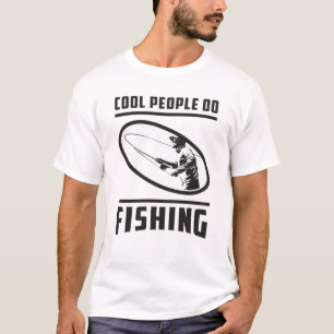 T-shirt Pêcheur Pêche Poisson Pêche Rod Drôle Idée cadeau