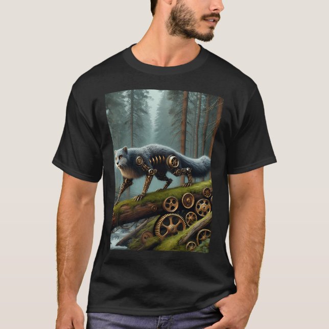 T-shirt Pêcheur Steampunk (Devant)
