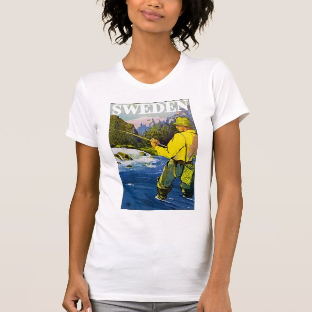 T-shirt Pêcheur suédois (Devant)