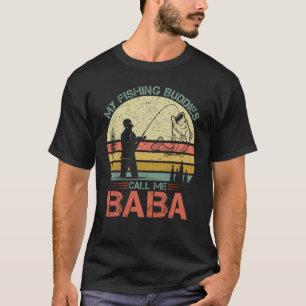 T-shirt Pêcheur vintage Mon ami de pêche Appel
