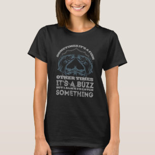 T-shirt Pêcheurs à la ligne Buzz Pêcheur amateur