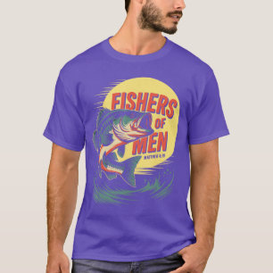 T-shirt Pêcheurs chrétiens d'hommes Matthieu 4 19 Verset