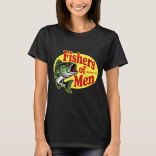 T-shirt Pêcheurs Chrétiens D'hommes Matthieu 4 19 Verset