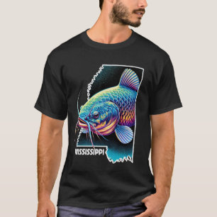 T-shirt Pêcheurs de poissons de poissons de poisson du Mis