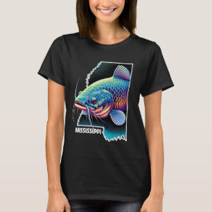 T-shirt Pêcheurs de poissons de poissons de poisson du Mis