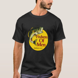 T-shirt Pêcheurs d'hommes chrétien Matthieu 4-19 Bible Pêc