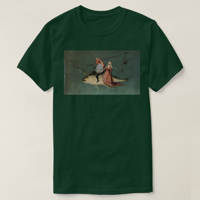 T-shirt Pêcheurs Hieronymus Bosch (Design devant)