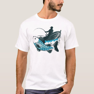 T-shirt Pêcheurs - La joie de la pêche
