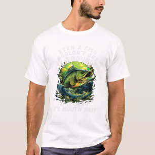 T-shirt Pêcheurs Même Un Poisson Ne Le Ferait Pas