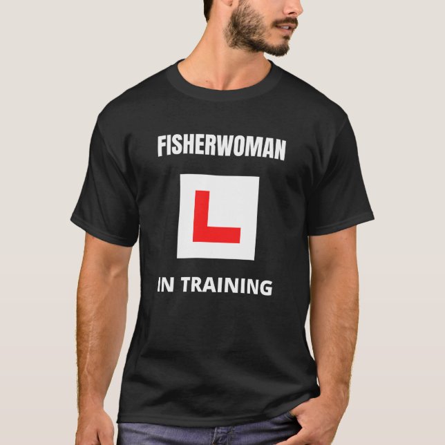 T-shirt Pêcheuse en formation (Devant)
