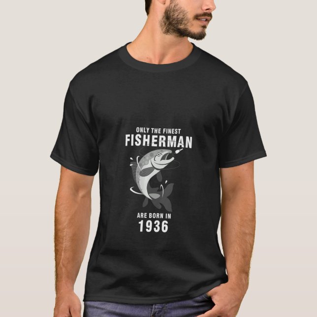 T-shirt Pêcheuse Femme 1936 84e Anniversaire Sont B (Devant)