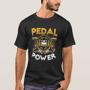 T-shirt Pedal Power Anti Ebike vélo vélo vélo