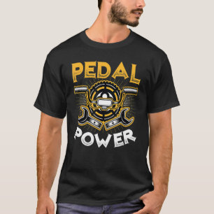 T-shirt Pedal Power Anti Ebike vélo vélo vélo
