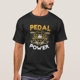 T-shirt Pedal Power Anti Ebike vélo vélo vélo
