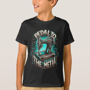 T-shirt Pédale au plancher - Citation de couture drôle