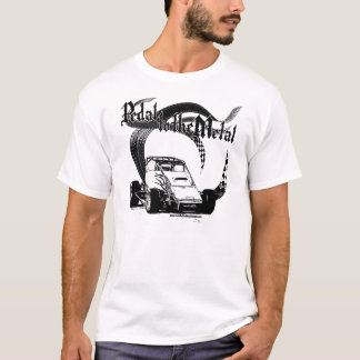 T-shirt Pédale au sprint en métal