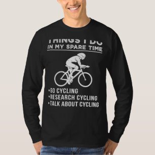 T-shirt Pédaler la passion : Embarquez sur les aventures c