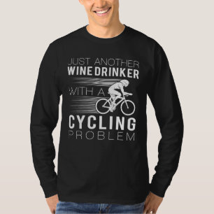 T-shirt Pédales & Pinots : Juste un autre buveur de vin av