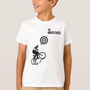 T-shirt *Pédalez vers le succès – Cycliste Inspirant*