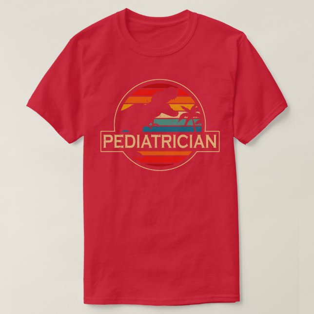 T-shirt Pédiatre Dinosaur (Design devant)