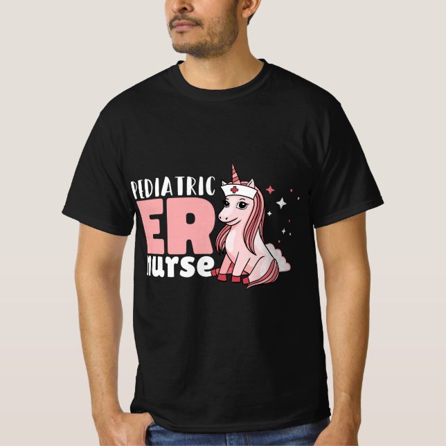 T-shirt Pediatric ER Nurse  (Devant)
