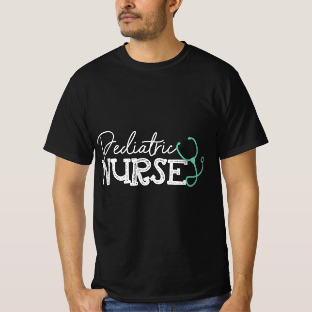 T-shirt Pediatric Nurse - Gift Outfit For Pediatric Nursin (Devant)